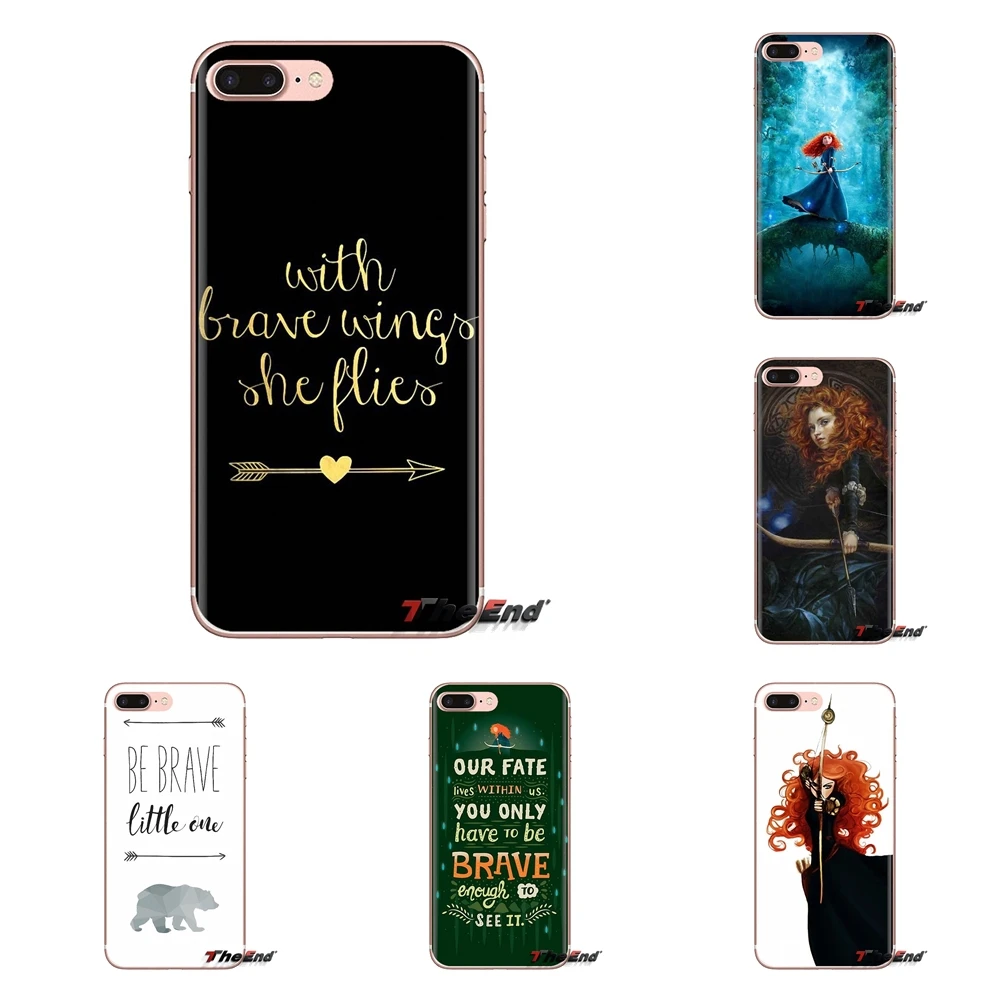 

For Huawei G7 G8 P7 P8 P9 P10 P20 P30 Lite Mini Pro P Smart Plus 2017 2018 2019 Soft TPU Case Brave Princess Movie Merida Archer