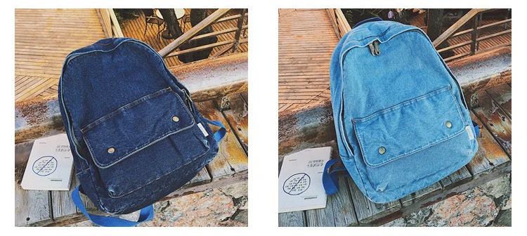 Хит, Модный женский джинсовый рюкзак, высококачественные джинсовые рюкзаки для девочек-подростков, женская школьная сумка через плечо, рюкзак Mochila
