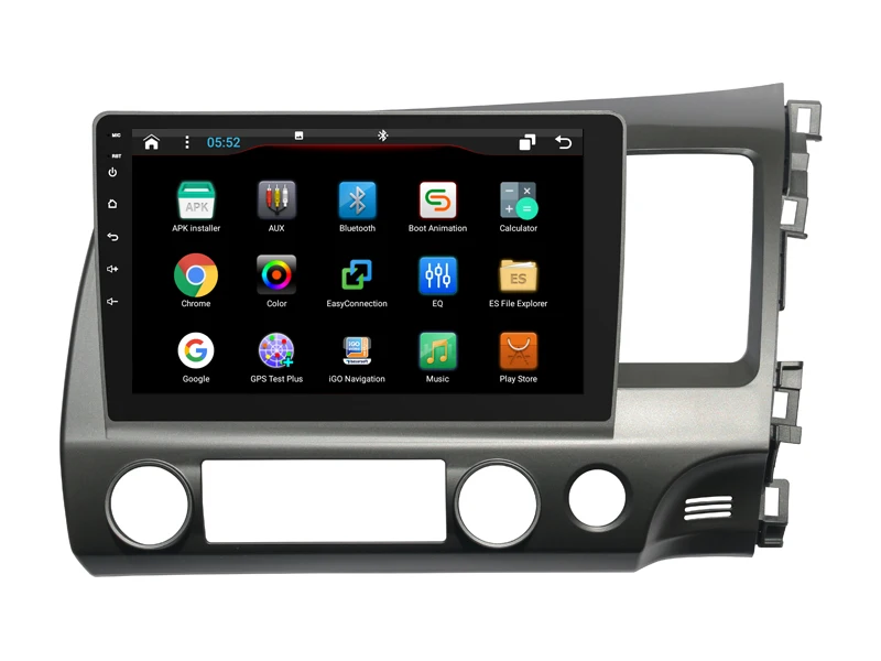 Top DSP android 8.1 gps navigation for HYUNDAI CIVIC (RHD) 06-11 Navirider car multimedia player stereo radio tape recorder headunit 4 Top DSP android 8.1 gps navigation for HYUNDAI CIVIC (RHD) 06-11 Navirider car multimedia player stereo radio tape recorder headunit 4