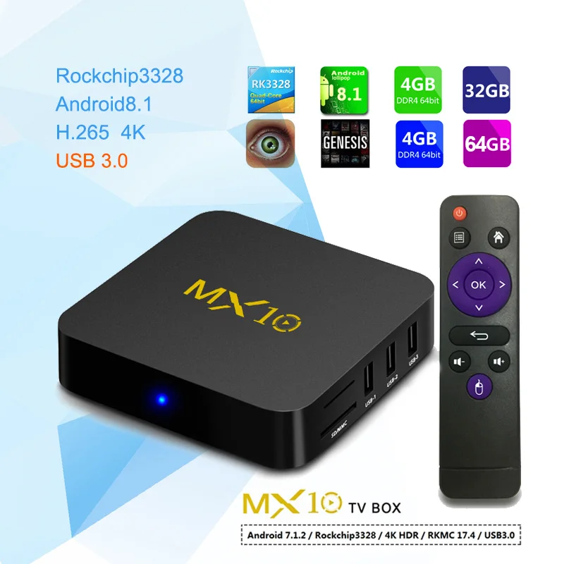 

T95 max TV BOX 4G 32G 4G64G H6 Quad core Android 8.1 2.4G WIFI VP9-10 Profile-2 up to 6K smart Media Player PK T9
