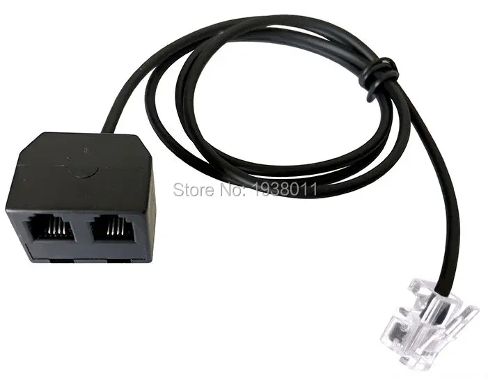 VoiceJoy Telephone Training Adapter Y Splitter for Headset or Handset