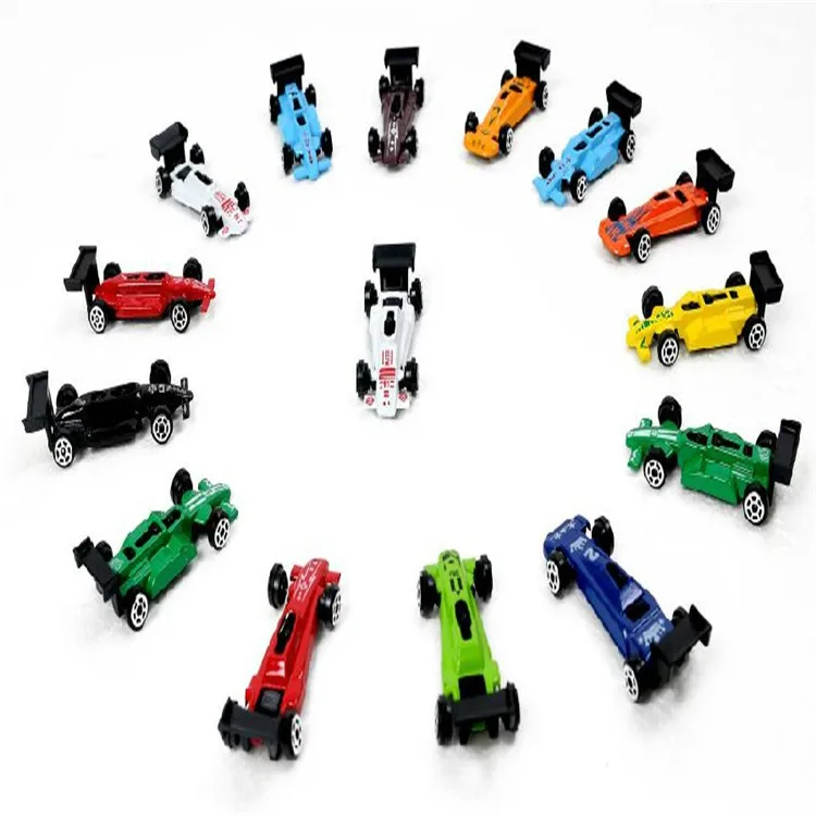 50pcs/lot City Racar Cute Toy Cars For Baby Children Super F1 Racing