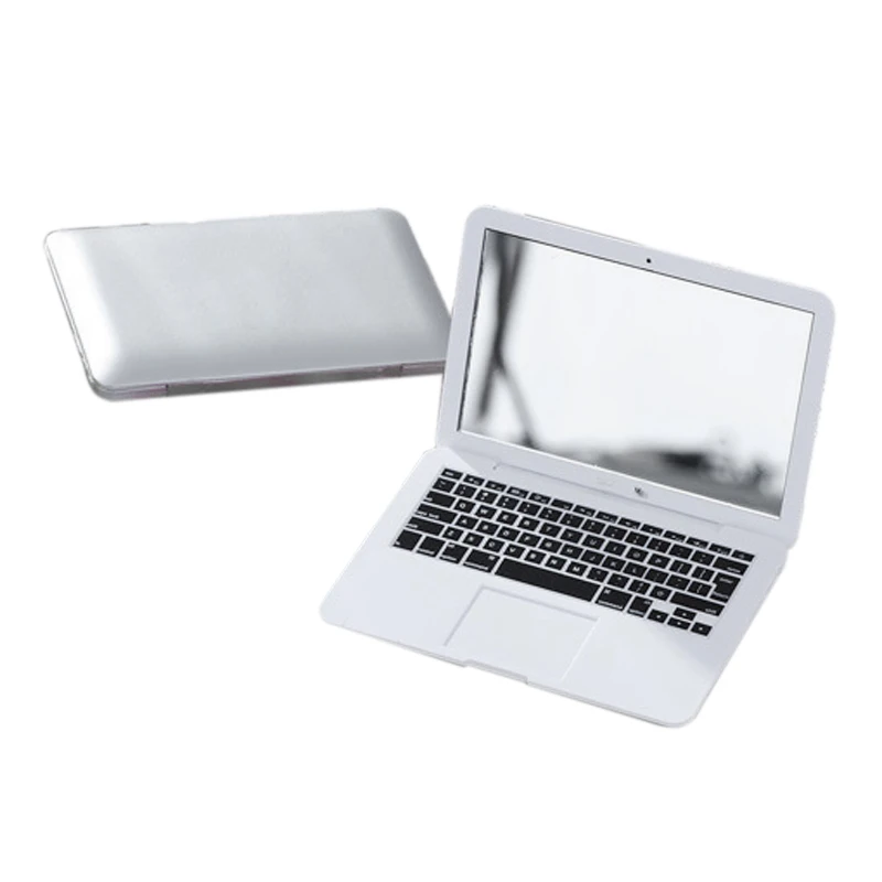 MirrorBook Air Silver Mini Novel Makeup MirrorBook Air Mirror для Apple MacBook Shaped