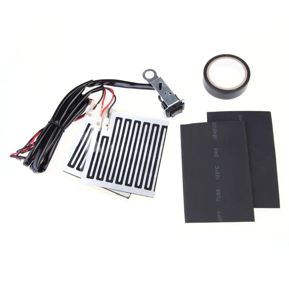 

BHBD Motorcycle Heated Grip Throttle Pads Handlebars ATV Scooter Grips Heater