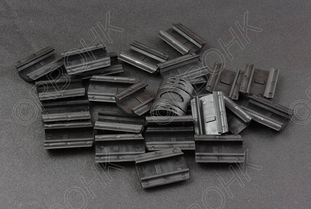12 шт тактические 20 мм Пикатинни перила Quad Rail резиновые чехлы M3166|rail rubber|picatinny rail