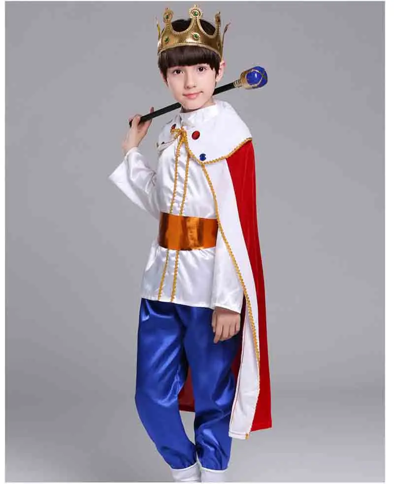 Christmas Children's Costume Boys Pirate And King Role Playing Prince Costume COS Suits Halloween Costume For Boy Kid Child