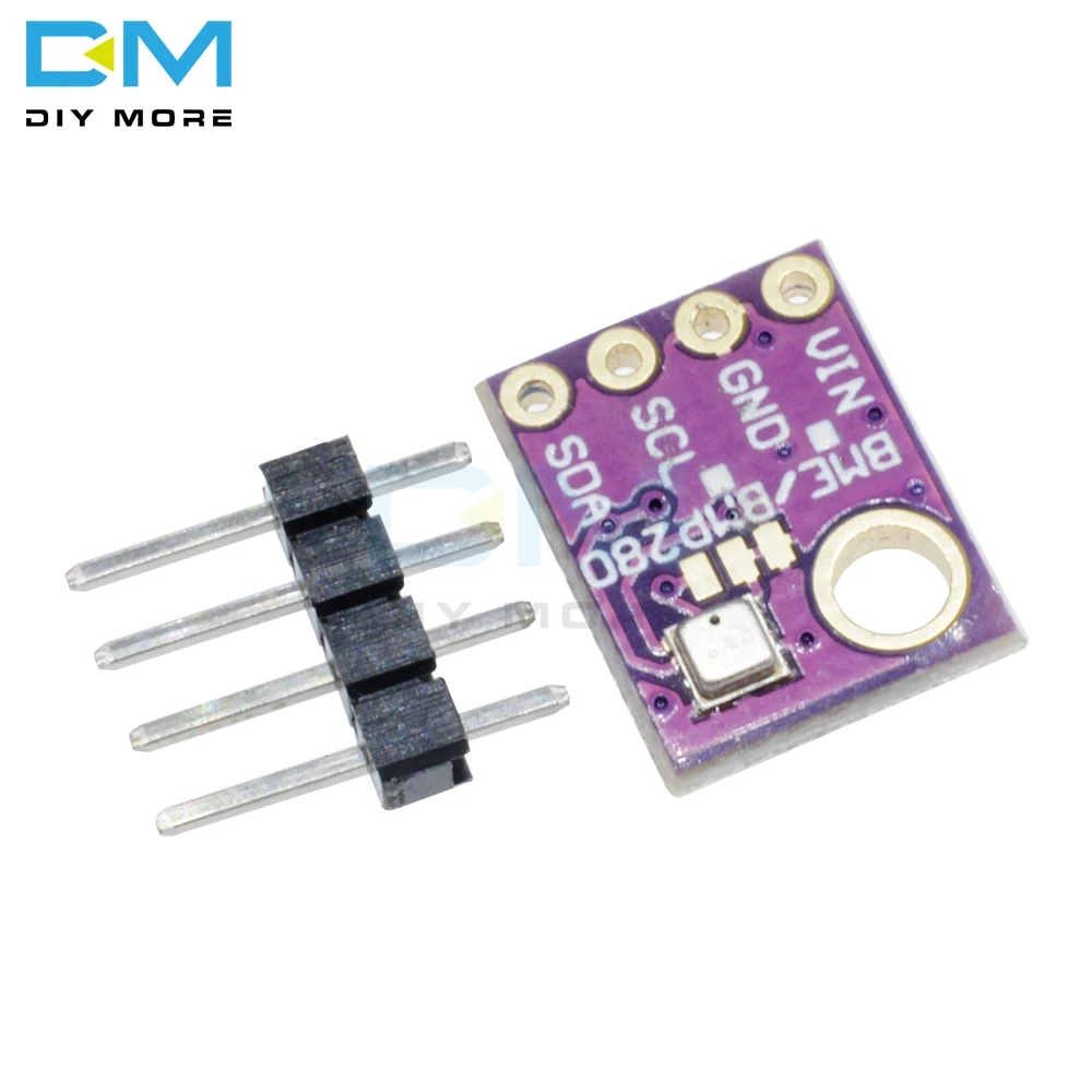 

GY-BME280 Digital Sensor Temperature Humidity Barometric Pressure Sensor Breakout Module BME280 Board I2C IIC SPI Interface