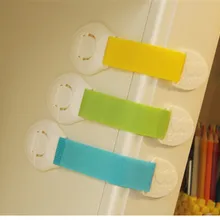 1 шт Пластиковые замки ящиков шкафа Детская безопасность защита для детей дети младенец замок защиты 5 корлов доступны