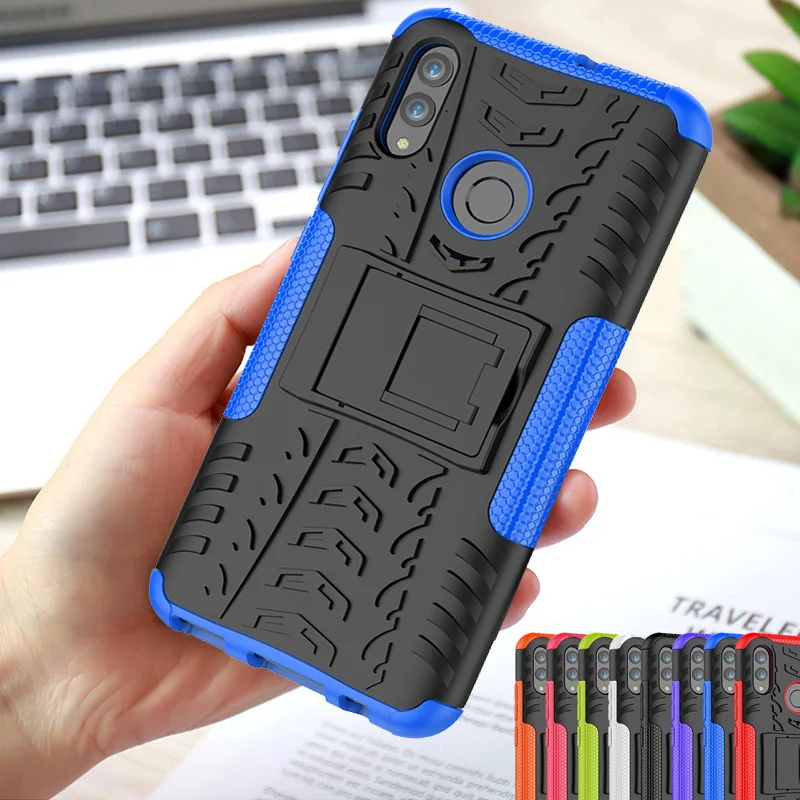 

Luxury Cover For Case Huawei P Smart 2019 TPU + PC Strong Hybrid mobile Phone Case For Coque Huawei Honor 10 Lite Back Cover
