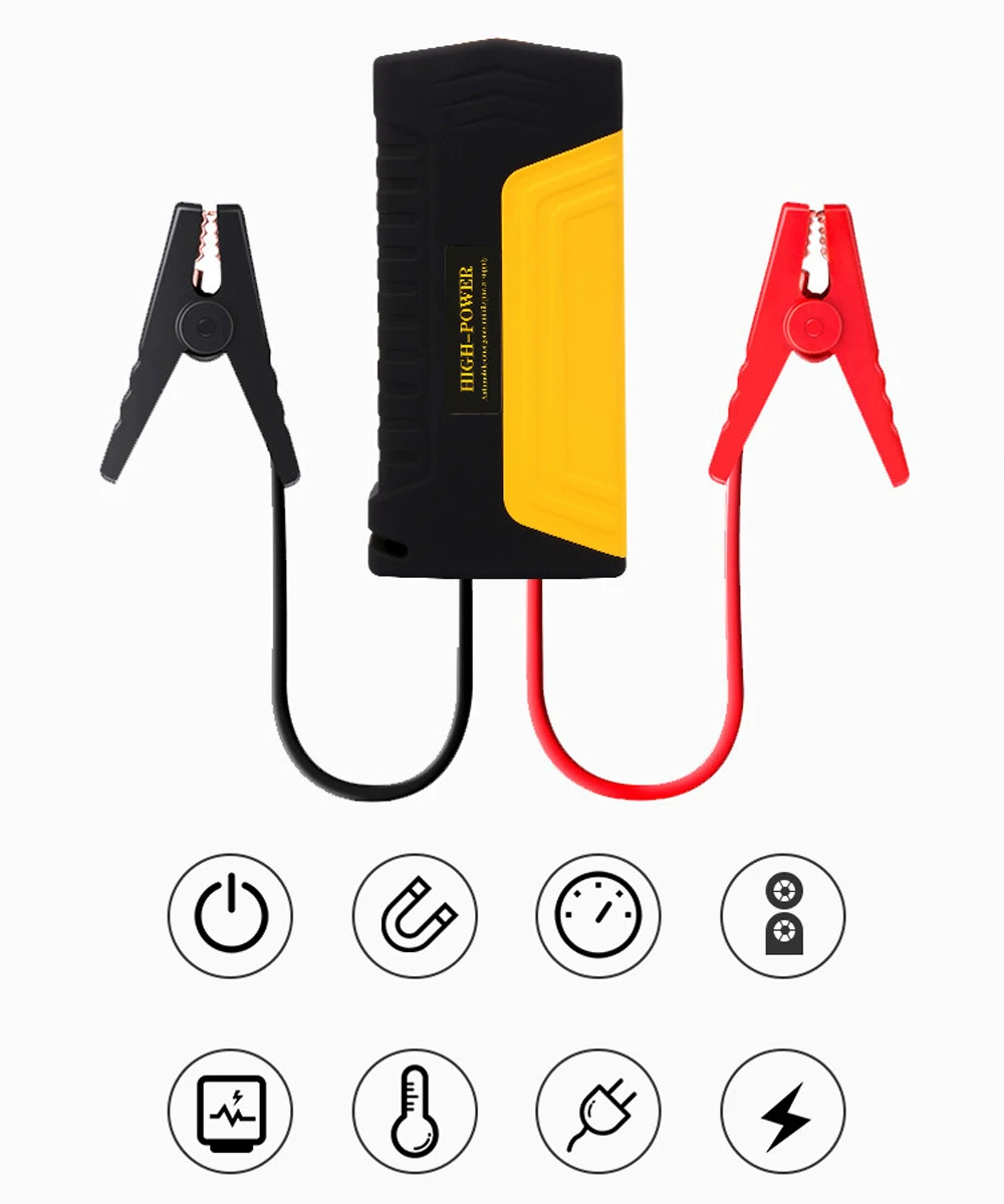 50800mAh 12 V 600 A многофункциональный пусковой механизм USB портативный Банк питания автомобильный аккумулятор бустер зарядное устройство пусковое устройство