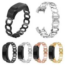 Роскошный аксессуар Нержавеющая сталь часы Группа ремешок для Garmin VIVOsmart HR SmartWatch Watachband спортивных Товары аксессуары