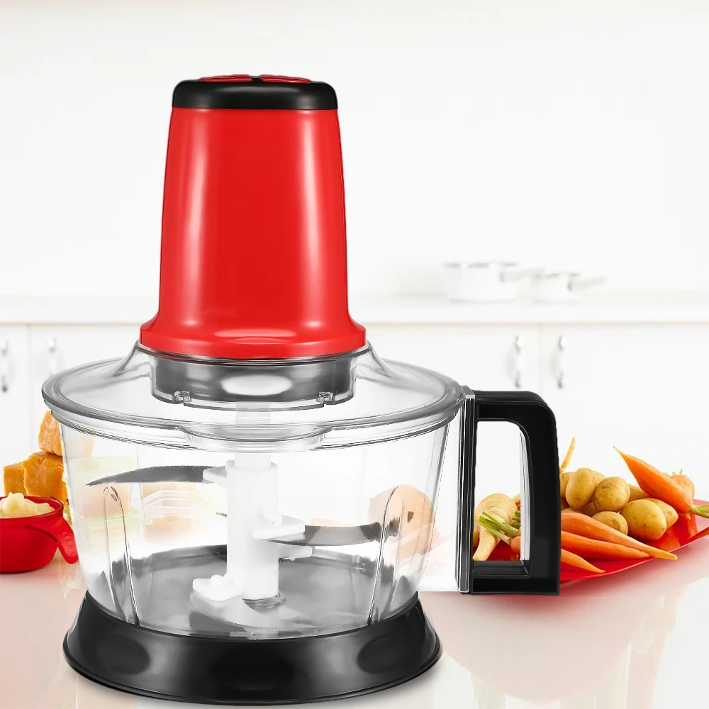 

Household Electric Multi-function Meat Grinder Chopper Large Capacity 2.6L 360 degrees Easy To Clean save much time