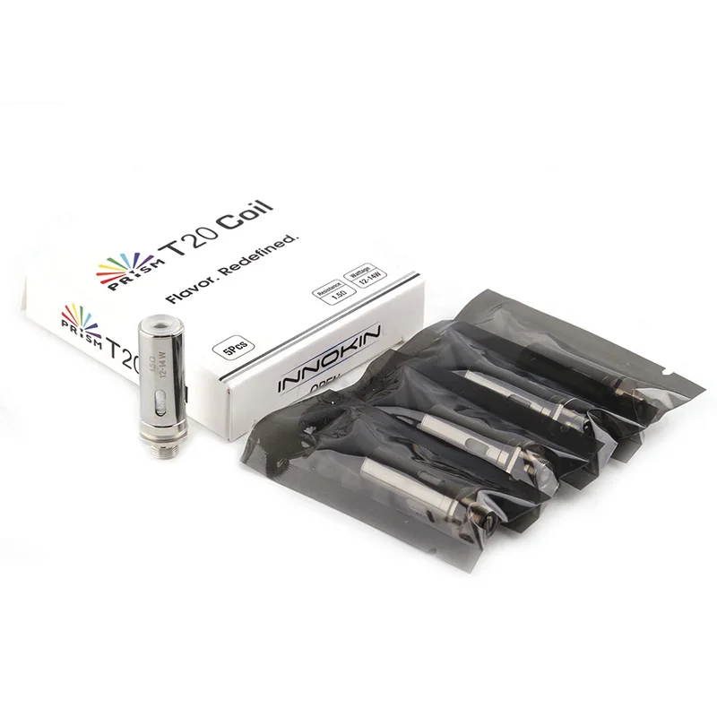 50 шт. Innokin Endura T20 катушка 1.5ohm распылитель головка для Endura T20 Vape электронные сигареты в виде ручек комплект Призма T20 атомайзер Танк катушка