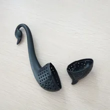 1 шт. черный чай фильтр ситечко Лебедь фильтр ложка Сито Высокое качество вкладыш мешок-сито кружка "друзья" применяется