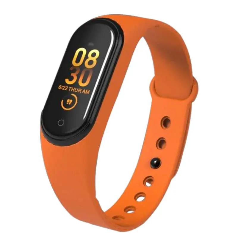 2019 New Bluetooth5.0 Smart Band M4 Color Screen Swimming Waterproof Bracelet Heart Rate Fitness Sport Running PK Mi Band 4