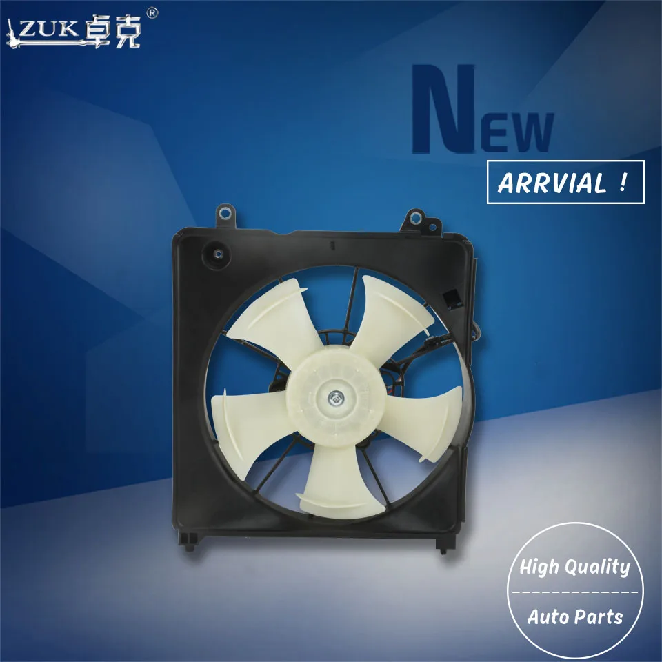 

ZUK Brand New Radiator Cooling Fan Assy For HONDA FIT JAZZ GE6 GE8 CITY GM2 GM3 1.5L 1.8L 2009 2010 2011 2012 2013 2014