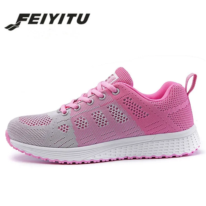 

Feiyitu 2018 Women Sneakers Fashion Canvas Espadrilles Soft Flats Female Casual Mesh Breathable Comfort Shoes Cheap Lace Up