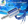 TZT JF-0530B DC 6V 12V 24V нажимной и вытяжной тип с открытой рамкой Электромагнитная сила keepping 5N перемещение 10 мм линейный соленоид ► Фото 1/6