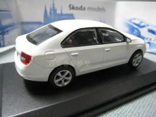 ABREX 1/43 масштабная модель автомобиля игрушки SKODA RAPLD литья под давлением металлическая модель автомобиля игрушка для коллекции, подарок, дети