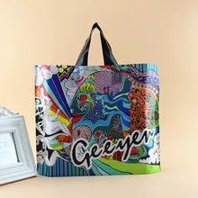 50 шт/партия полноцветный Феникс пластиковый упаковочный мешок для одежды подарки сумки с полным размером цветы печати доступны для пользовательских