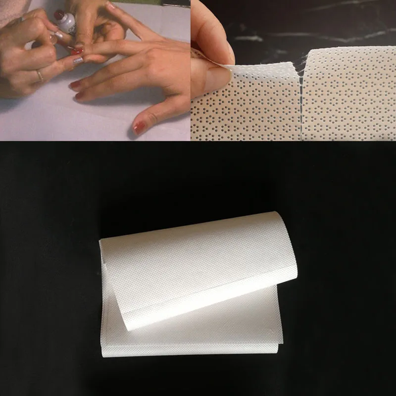 

10pcs/set Lint Free Nail Art Table Desk Covers Manicure Polish Pad Sanitary Salon Tools