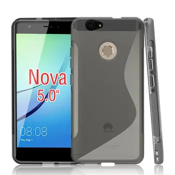 

200pc S-Line silicon phone case for Huawei P10/P10 Plus/P10 Lite/P8 Lite 2017/P9/P9 Lite/Nova/Nova Plus/Honor8/Y6 II/Y5 2017