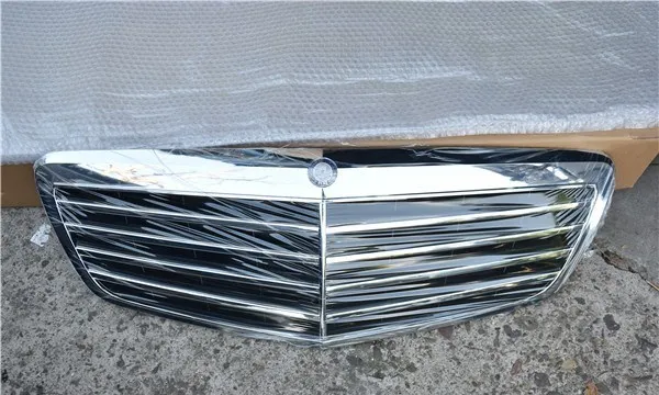 

RQXR Front Bumper Grill Grille for Mercedes Benz s class 2010-2012