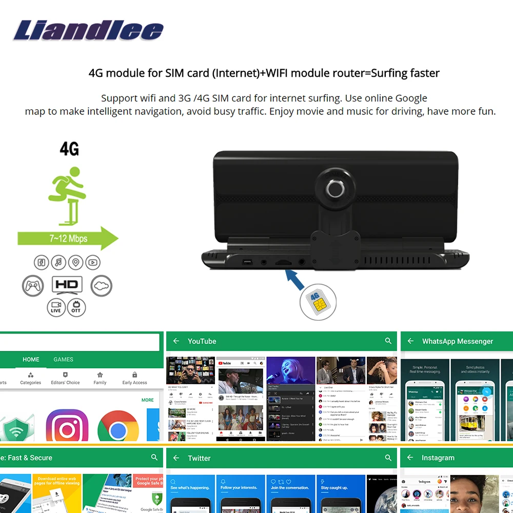 Perfect Liandlee For Lexus CT200 200H 2011~2017 Car Android 4G 1080P DVR Front rear Camera GPS Navi Nav Maps HD Screen Bluetooth WiFi 1