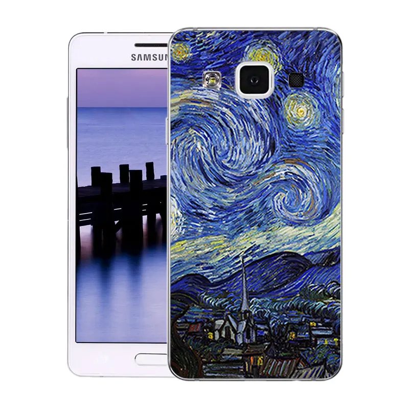 Мягкий силиконовый чехол для Samsung A5 2015 с принтом кокоса Galaxy на мобильный телефон