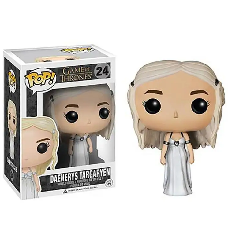 Funko POP Song Of Ice And Fire Игра престолов ПВХ фигурка Коллекционная модель игрушки - Цвет: Box