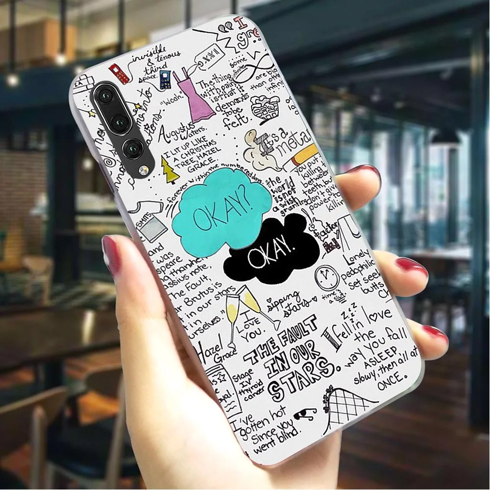 

Fault in Our Stars Hard Cover for Huawei Mate 10 Phone Case for pro 20 lite 2019 P8 Lite 2017 P9 mini P10 P20 Pro P Smart 2018