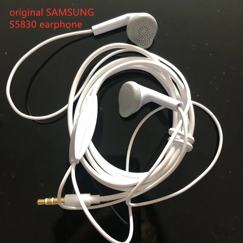 Оригинальный samsung S5830 наушники стерео звук с микрофоном для Galaxy S6 S7 край S8 S9 S10 плюс