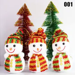 Рождественские Украшения Снеговик фестиваль вечерние Xmas Tree Висячие украшения S7JN