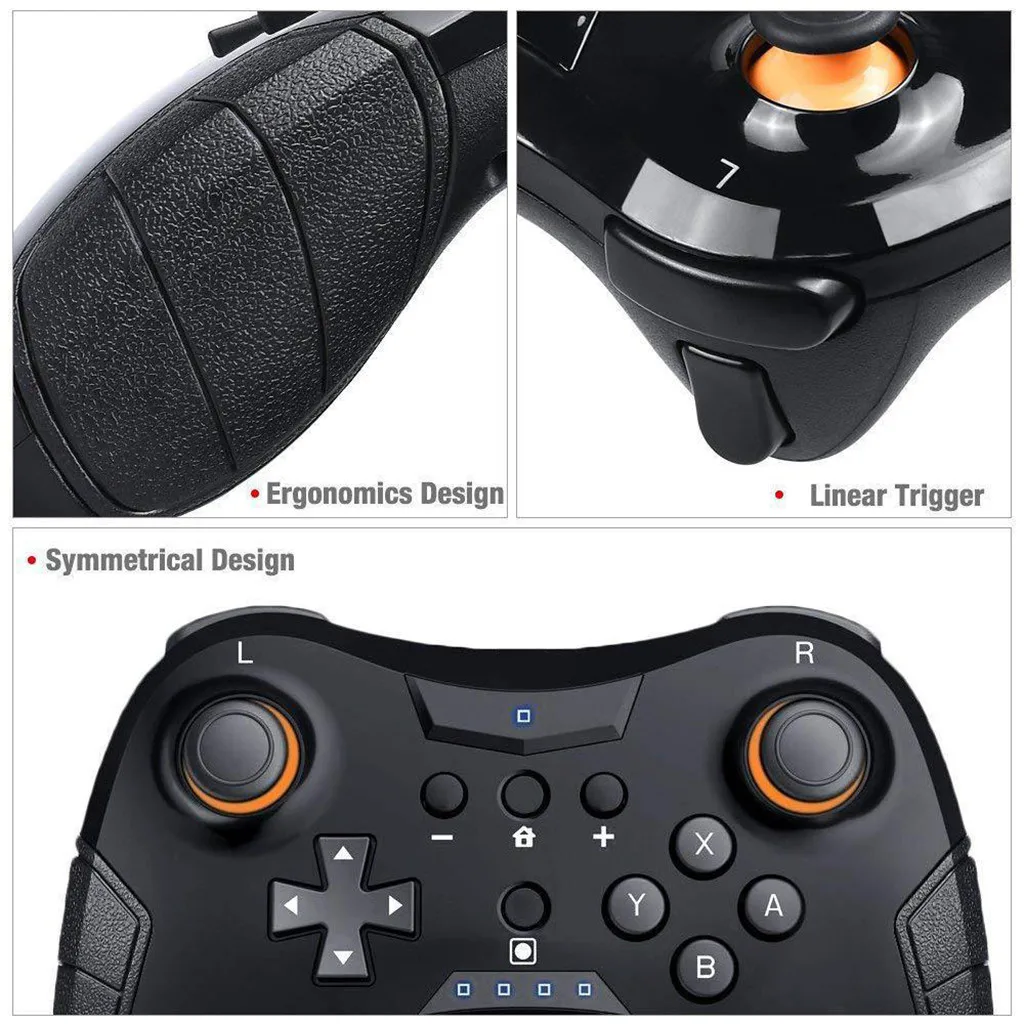Универсальный Bluetooth Беспроводной игровой контроллер для NS switch Pro PC планшет Android для iphone ножей Out/выживания правила/PUBG