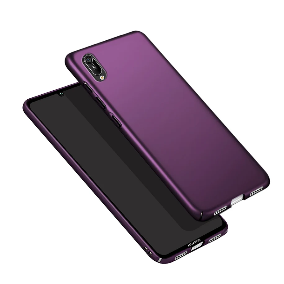 360 Full Cover For Huawei Y6 2019 Case Pro Matte Hard PC Phone 2018 Y6Prime Y62019 Bumper | Мобильные телефоны и