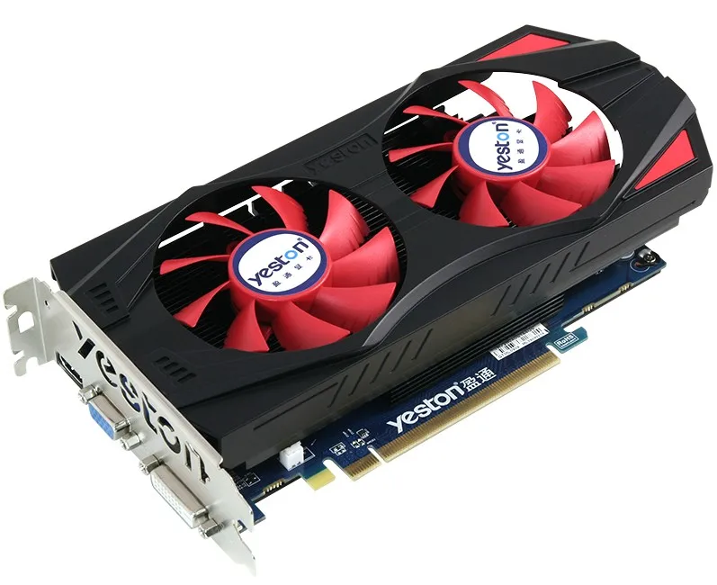 New original graphics for Yeston R7 260X 2G GDDR5 128bit desktop game discrete graphics DVI HDMI VGA PCI-E 3.0