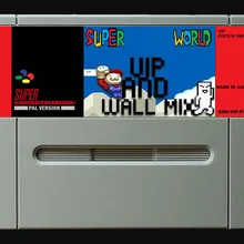 16 бит игр* SMW-VIP и настенный микс(PAL Европейская версия