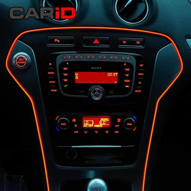 CARiD flexible Neon LED Car Interior Atmosphere Lights Strip Motorcycle