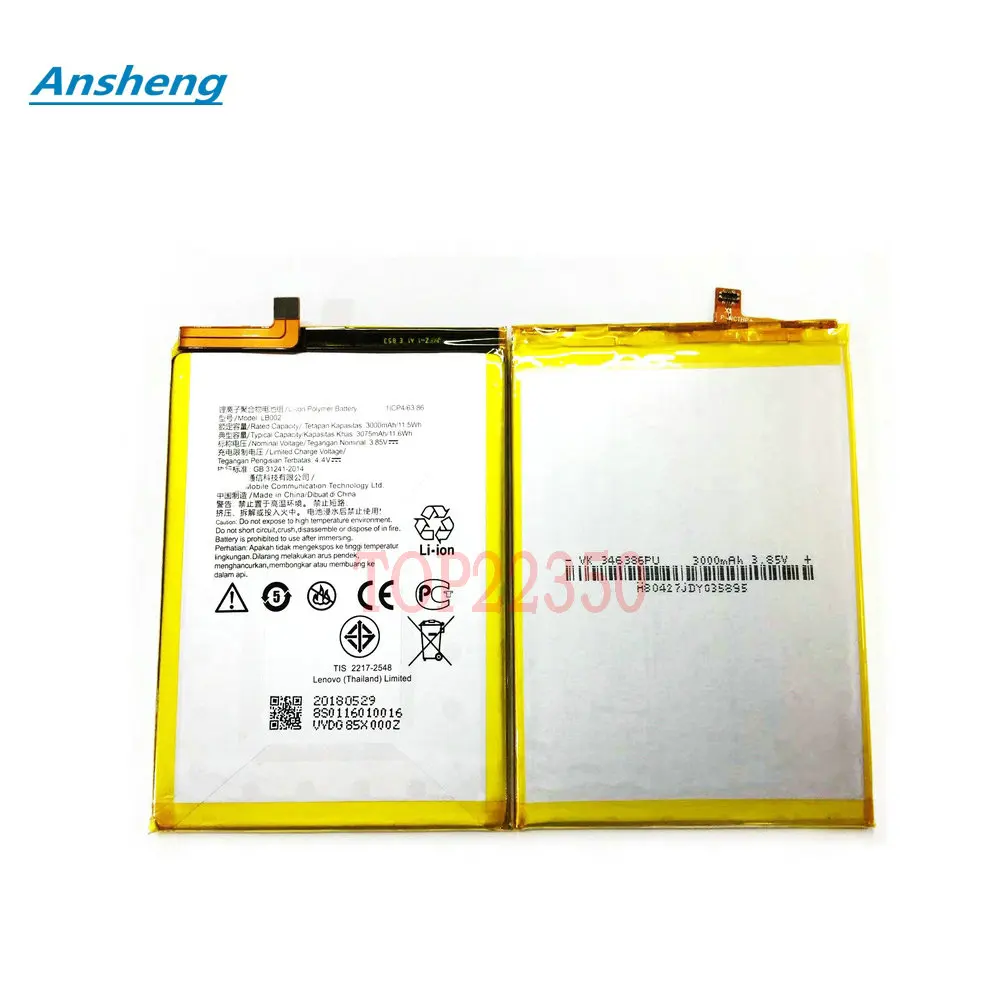 

High Quality 3000mAh LB002 Battery For Lenovo S5 K520 K520T Smart phone