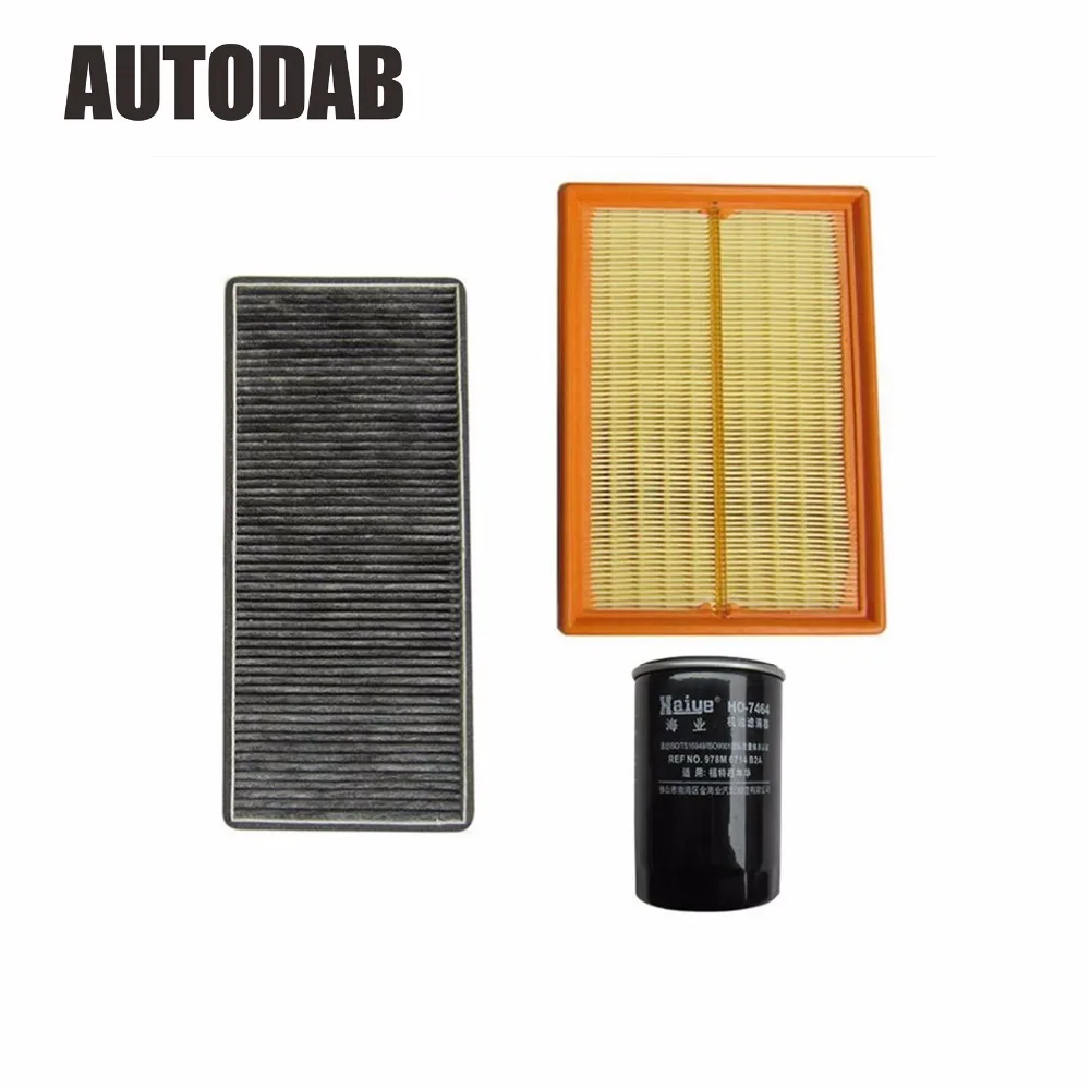 

High Quality filters for 2003-2006 Ford FIESTA 1.3L 1.6L air filter+oil filter+cabin filter