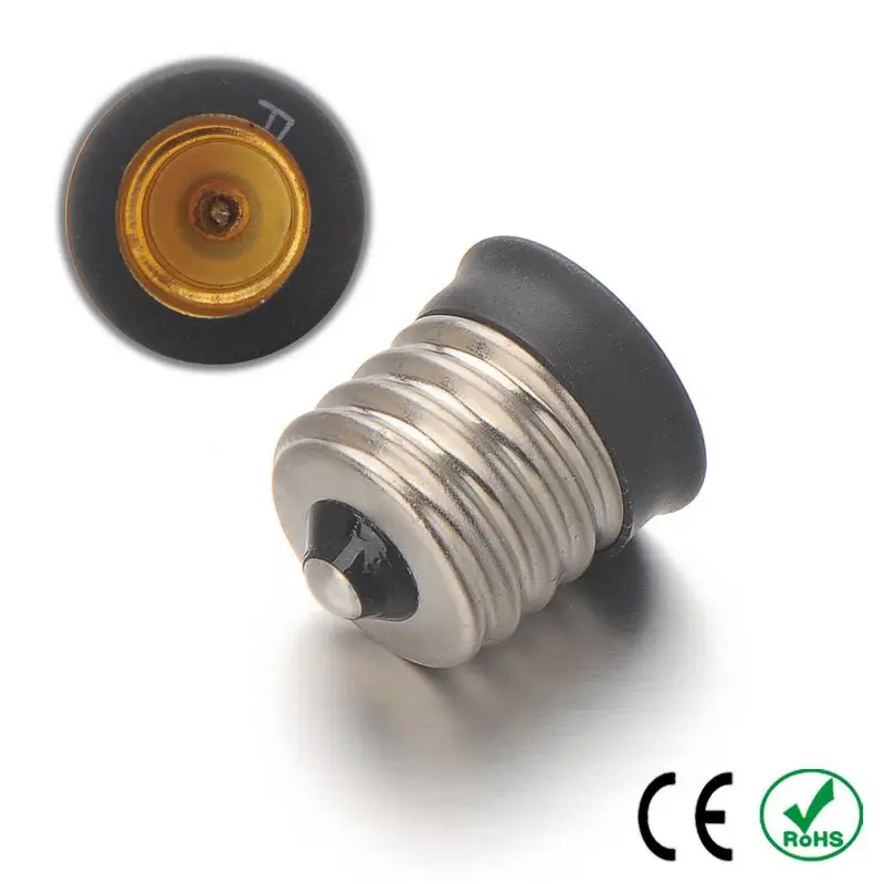 E12 to E10 Adapter Lamp Holder Converter Lamp Base Socket Fireproof PET