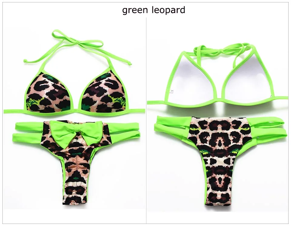 893 green bikini