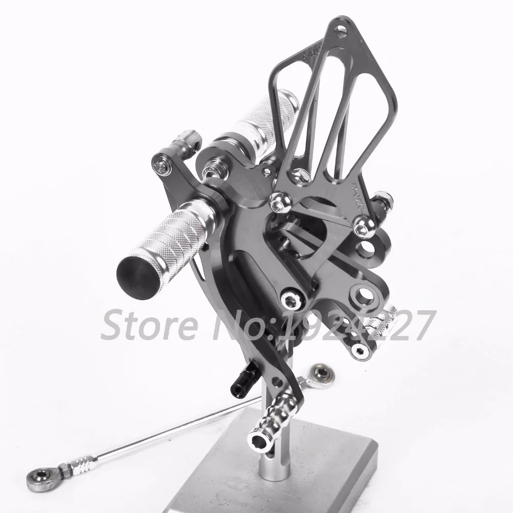 Для Ямаха YZF r125 типа 2008-2013 ЧПУ подножки Rearsets задний устанавливает тормоза смену мотоцикл 8 Цвет горячей продажи высокого качества Для Ямаха YZF r125 типа 2008-2013 ЧПУ подножки Rearsets задний устанавливает тормоза смену мотоцикл 8 Цвет горячей продажи высокого качества