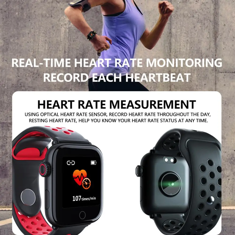 LEMDIOE, новые Смарт-часы с монитором сердечного ритма и артериального давления для мужчин и женщин, многофункциональный спортивный режим IP67, водонепроницаемые Смарт-часы для android ios