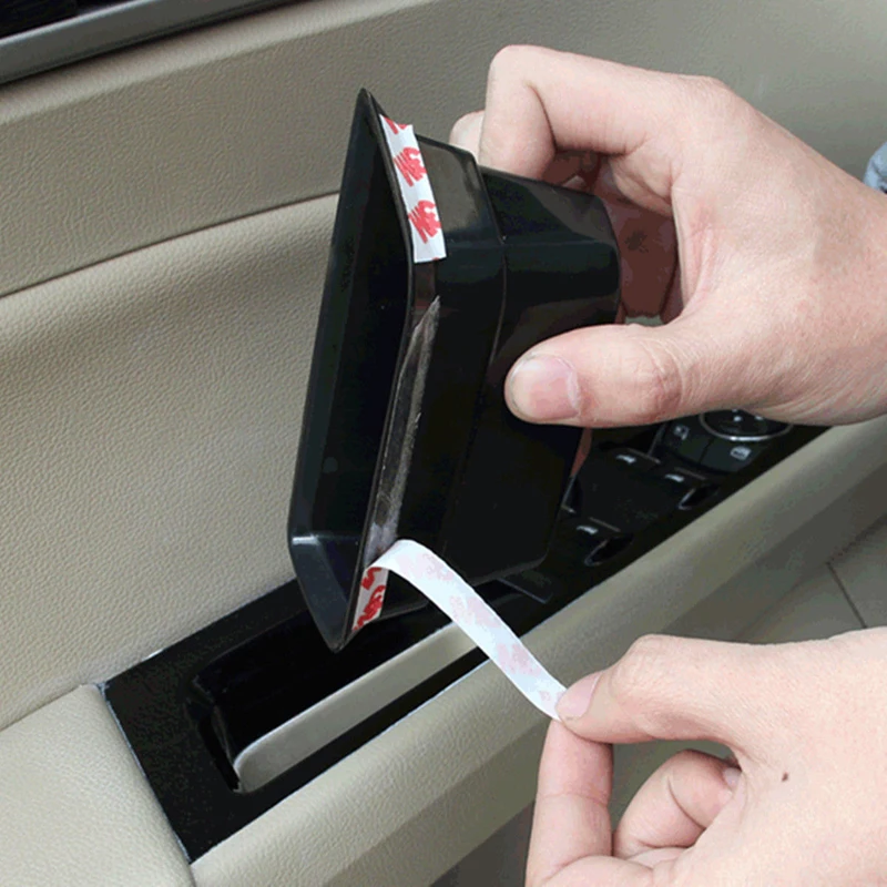 4pcs/set Door Armrest Holder Storage Box Container For Ford Fusion 2013-2016