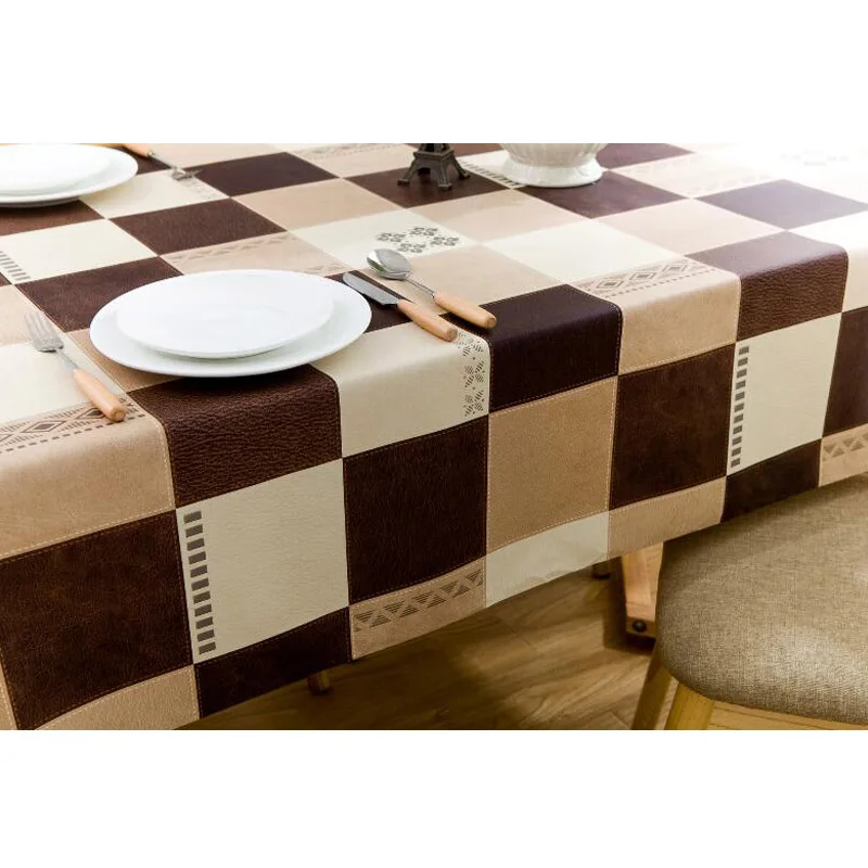 PVC Table Cloth Protector Desk Pad Soft Glass Dining ...