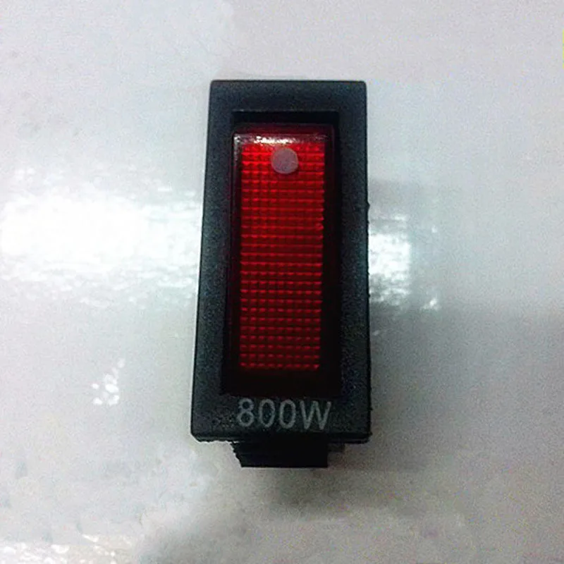 

High-Power Single Rocker Switch Multifunction Cooker Switch / Copper Foot / 800W