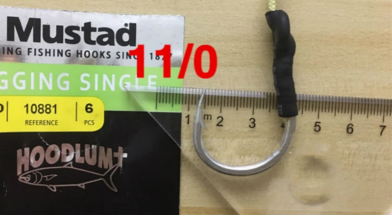 10881 ganchos jigbait atum arenque peixe preto