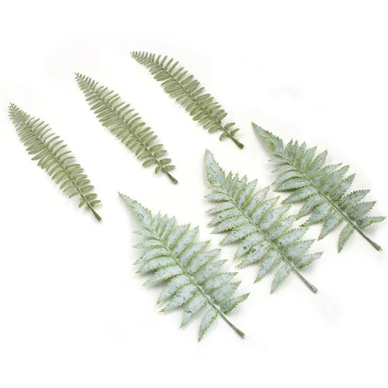 

10PCS/Bag Green DIY Plants Artificial Leaves Wedding Christmas Xmas Tree Decor Home Garden Decoration