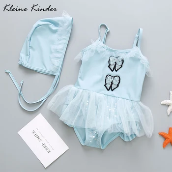 

Bathing Suit Girl Baby Bikini 2019 Summer Girls' Swimsuit Kids Ruffled UPF50 Children Swimming Suit Bathing Clothes Beach Wear